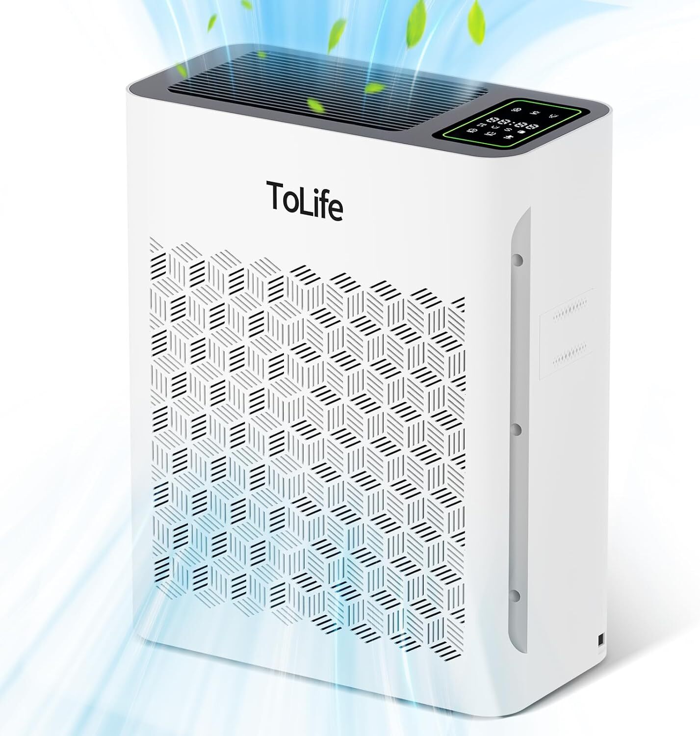 Tolife Powerful Air Purifiers for Home Large Room Up to 2000 Ft² with White