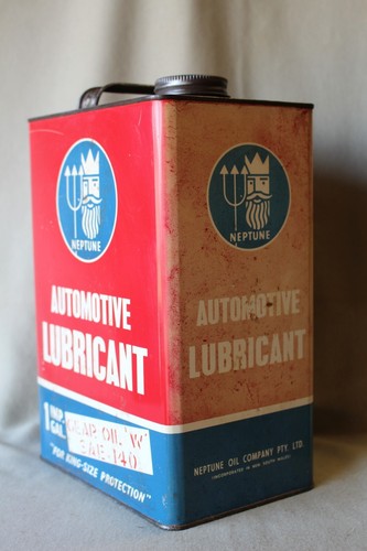 Vintage NEPTUNE OIL Gallon Tin - 第 7/14 張圖片