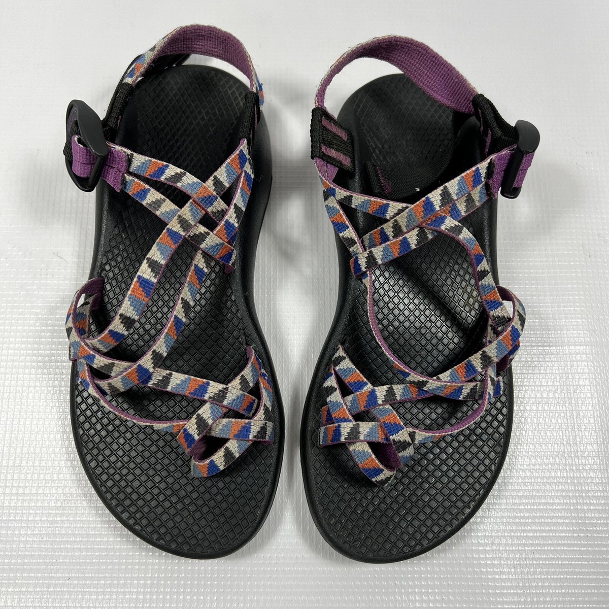 Chaco ZX/2 Classic Purple Black Comfort Toe Loop Sandal