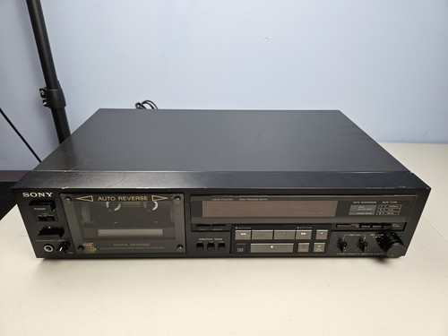 Sony TC-K501R Stereo Cassette Tape Recorder Powers On No Audio Parts or Repair