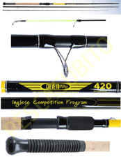 Canna Da Pesca Inglese Cheveyo 4.20Mt Match Fishing 3 Pezzi Carbonio Gara