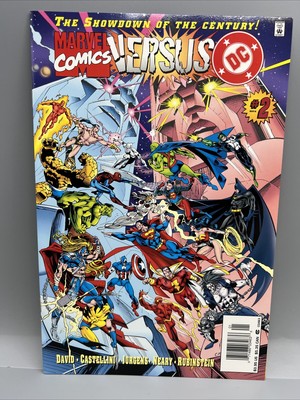 MARVEL Vs DC #2 Newsstand Variant 1996 Peter David Dan Jurgens NM+