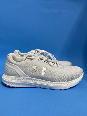 Women s Sz10 Under Armour 3022603 100 UA Charged Impulse Knit  Deluxe Foam Shoes