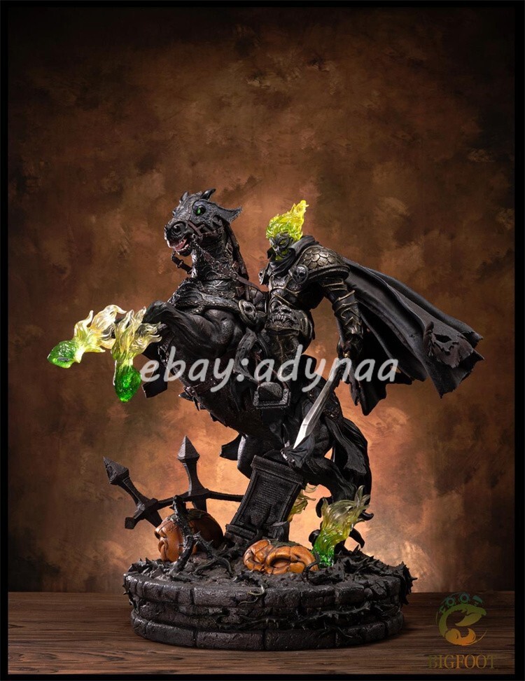 Bigfoot Studio World of Warcraft The Headless Horseman Resin