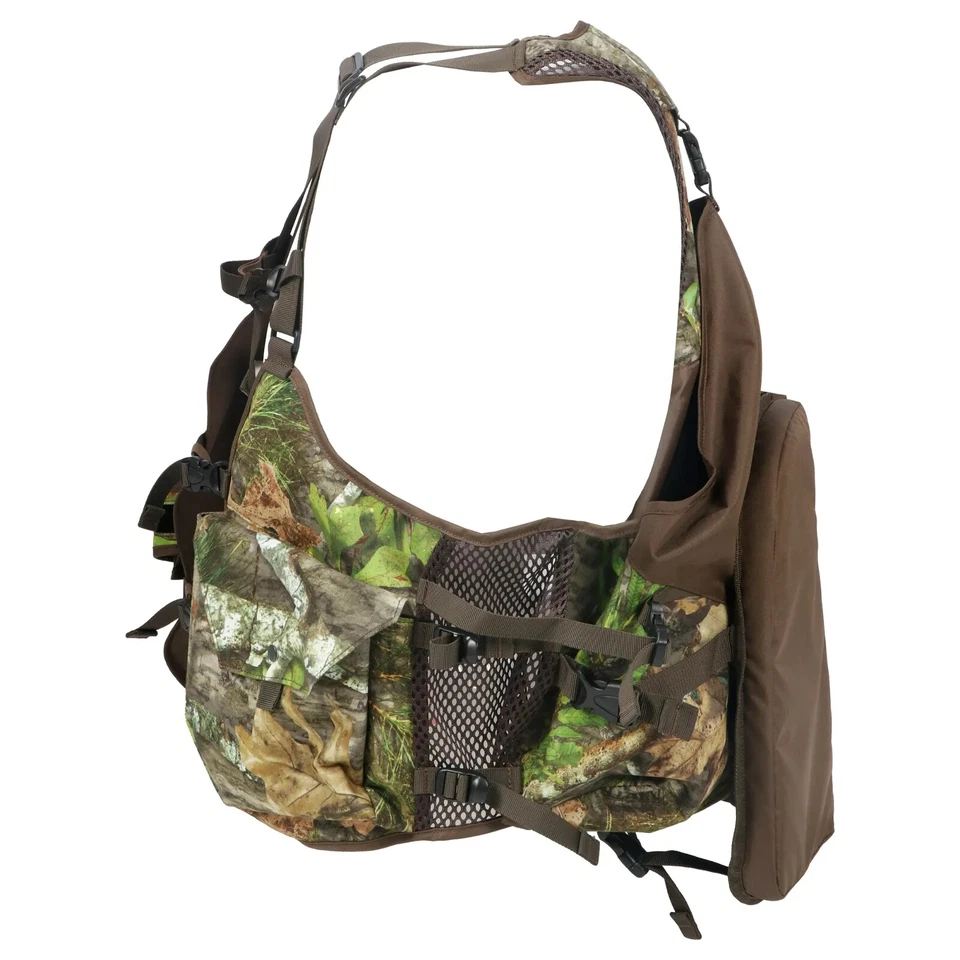Turkey Hunting Strap Vest+Cushion Mossy Oak Official Camo NWTF "OBSESSION" OSFM - Image 3 of 4