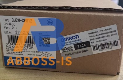 New In Box One Omron CJ2M-CPU12 PLC Module CJ2MCPU12 CPU Unit CJ2M CPU12