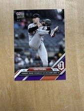 2024 MLB Topps NOW 162 TARIK SKUBAL DETROIT TIGERS PURPLE /25