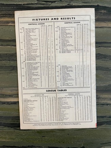 Manchester United v Fulham, Division 1, 1964/65 - Picture 4 of 4