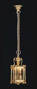 Dolls House Hanging Birdcage Lantern Ceiling Lamp 12v Electric