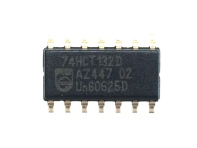 74HCT132D PHILIPS IC GATE NAND SCHMITT 4CH 14SO ROHS 20 PIECES