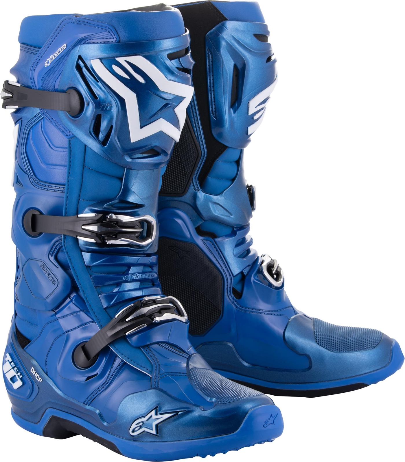 Tech 10 Boots Blue/Black Sz 10
