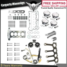Engine Overhaul Rebuild Kit Fits For 2010-13 Buick Verano Chevrolet GMC 2.4L