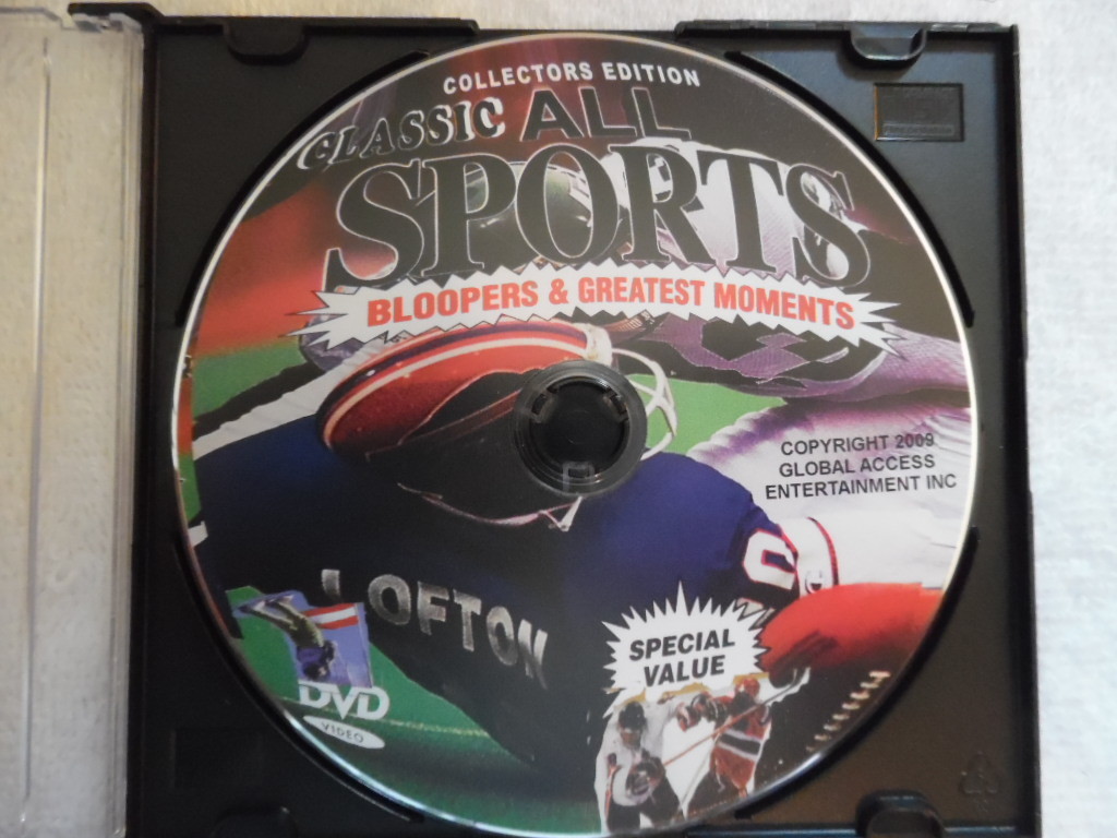 Sports Bloopers. DVDs Set of Seven Different DVDs Sport Bloopers Caught