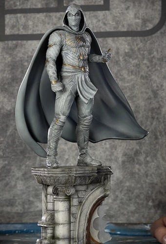 Moon Knight Steven Grant Mr. Knight Statue Iron Studios 30 cm OVP Neu - Bild 8 von 15