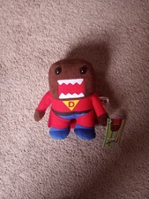 Domo Plush Superhero Red w/ Tags 7"