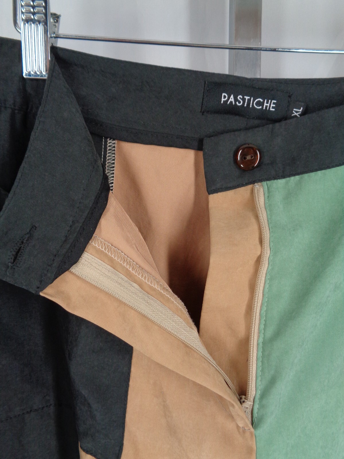Pastiche Colorblock Straight Pants Size XL - image 8