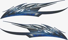  Auto Vehicle Racing Boat side wrap Car truck Graphics Decal Sticker Wrap 2- 50"