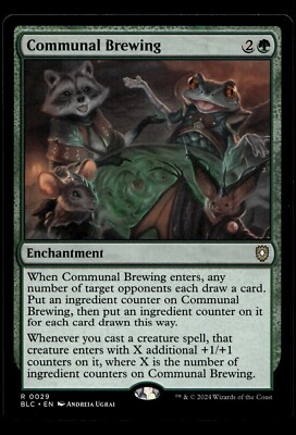 Communal Brewing #29 MTG Bloomburrow NM X1