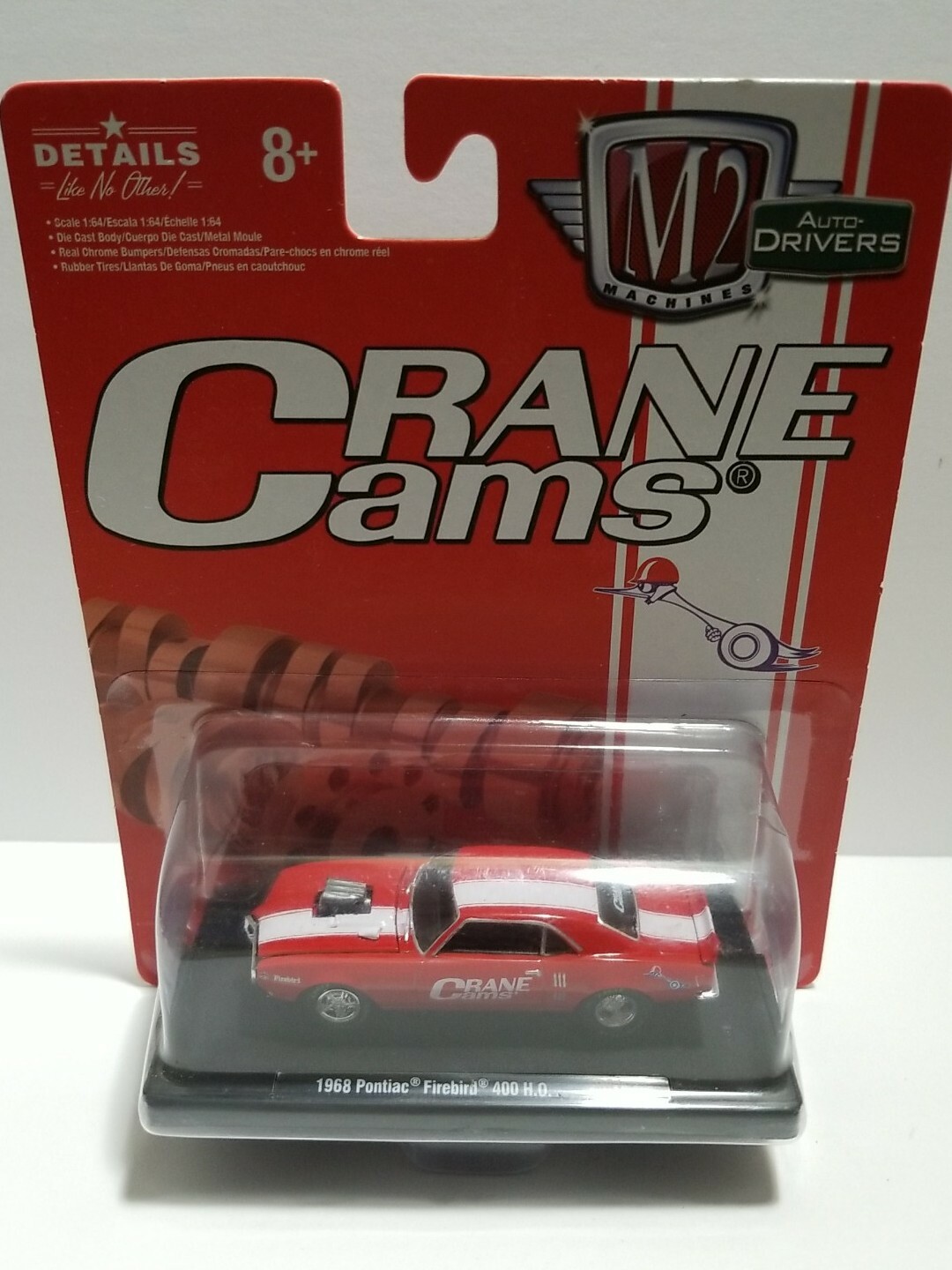 M2 Machines AutoDrivers Crane Cams 1968 Pontiac Firebird 400 HO eBay