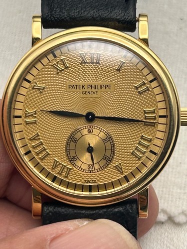 Patek Philippe Calatrava Officer 18K Gold Ref. 5022 Watch-Mint