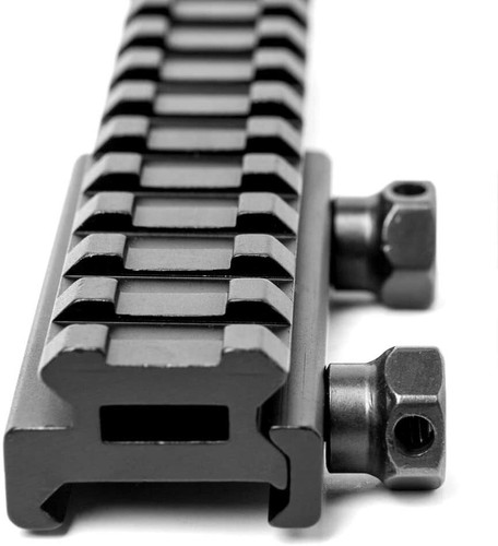 Dovetail 20mm Picatinny Rail Adapter Scope Base Extension Long Riser 14 ...