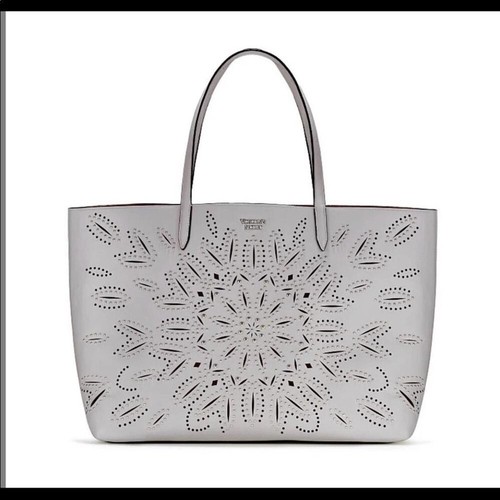 Victoria's Secret Laser Cut Everything Tote Large Tote Bag - Picture 3 of 3