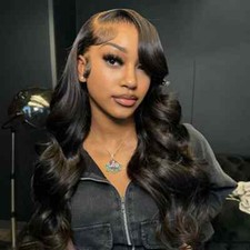 30 40 Inch 13x6 Hd Lace Frontal Wig Human Hair 13x4 Body Wave Pre Plucked Wig