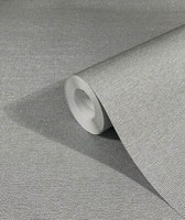 Tapete Vlies Einfarbig Struktur Metallic Silber City Glam 32626 (4,56€/1Qm)