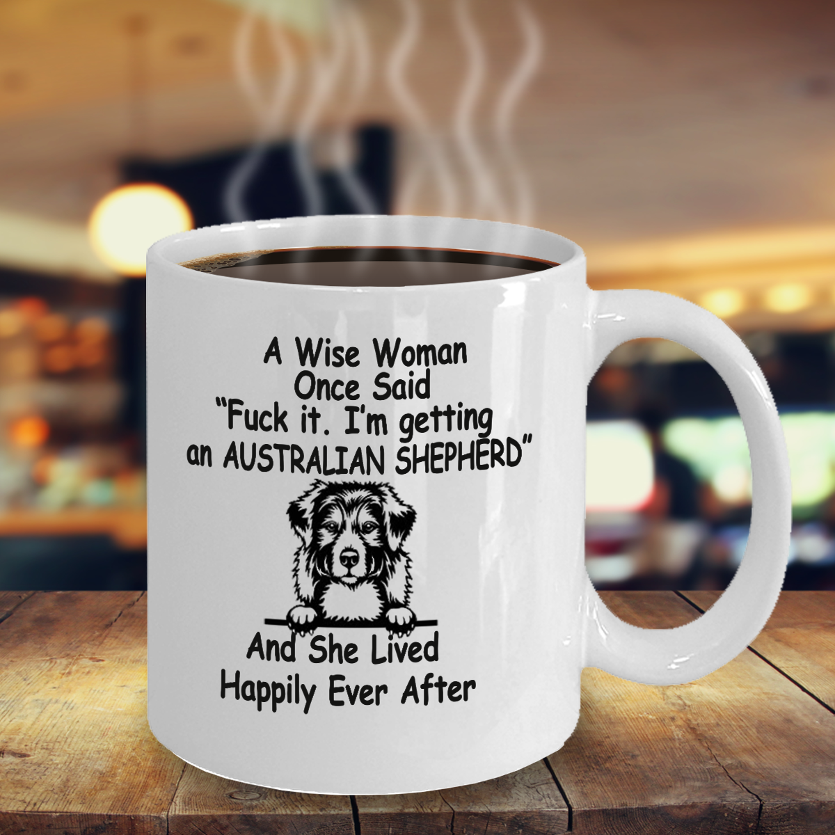 Australian Shepherd Dog,Australian Shepherd,Aussie,Wigglebutts,Cup,Coffee  Mugs