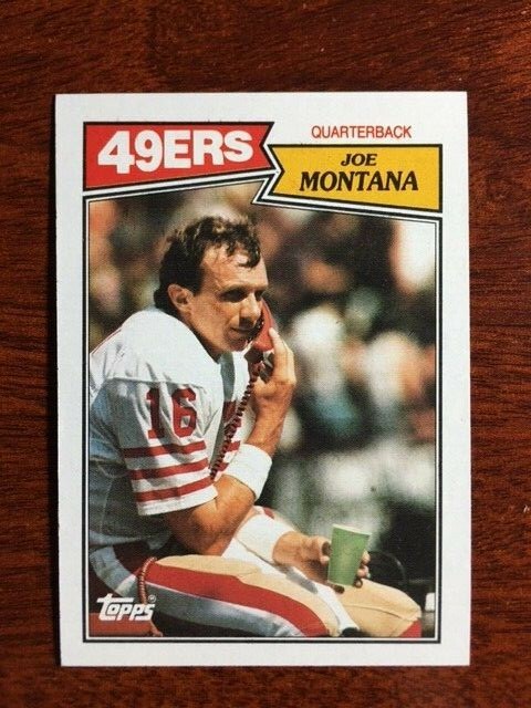 1987 Topps #112 Joe Montana NRMT
