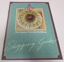 Queen Victoria Building - Brochure & Maps - QVB Guide - Sydney - Vintage - 1980s