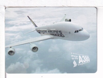 Single Airline Playing Card ''Singapore, SIA 175 A'' Chan/Mertens #, Standard