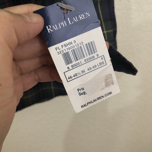 RALPH LAUREN Boys Size 6 Long Sleeve Button Front Shirt Plaid 100% cotton NWT - Picture 10 of 11
