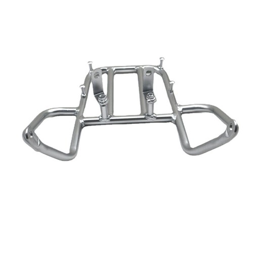 Support arrière de porte-bagages arrière argenté pour Kawasaki KLX250 94-07 - Bild 6 von 6