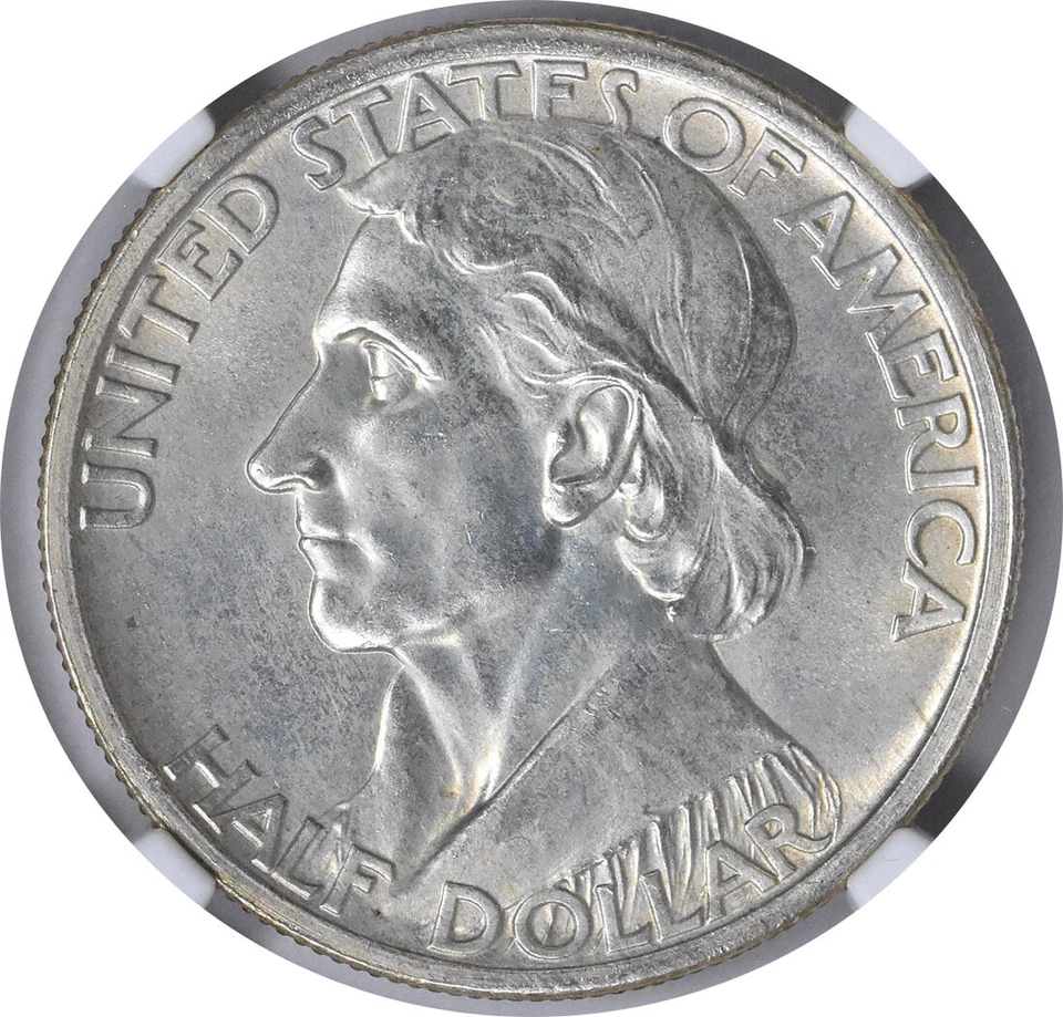 Boone Commemorative Silver Half Dollar 1935/1934 MS67 NGC - Image 3 of 4