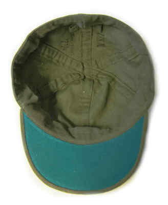 WW2 USN N-3 Cap US Navy Herring Bone Twill N3 Hat Olive Drab
