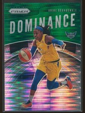 Arike Ogunbowale 2020 Panini Prizm WNBA Dominance Green Pulsar #3 24/25