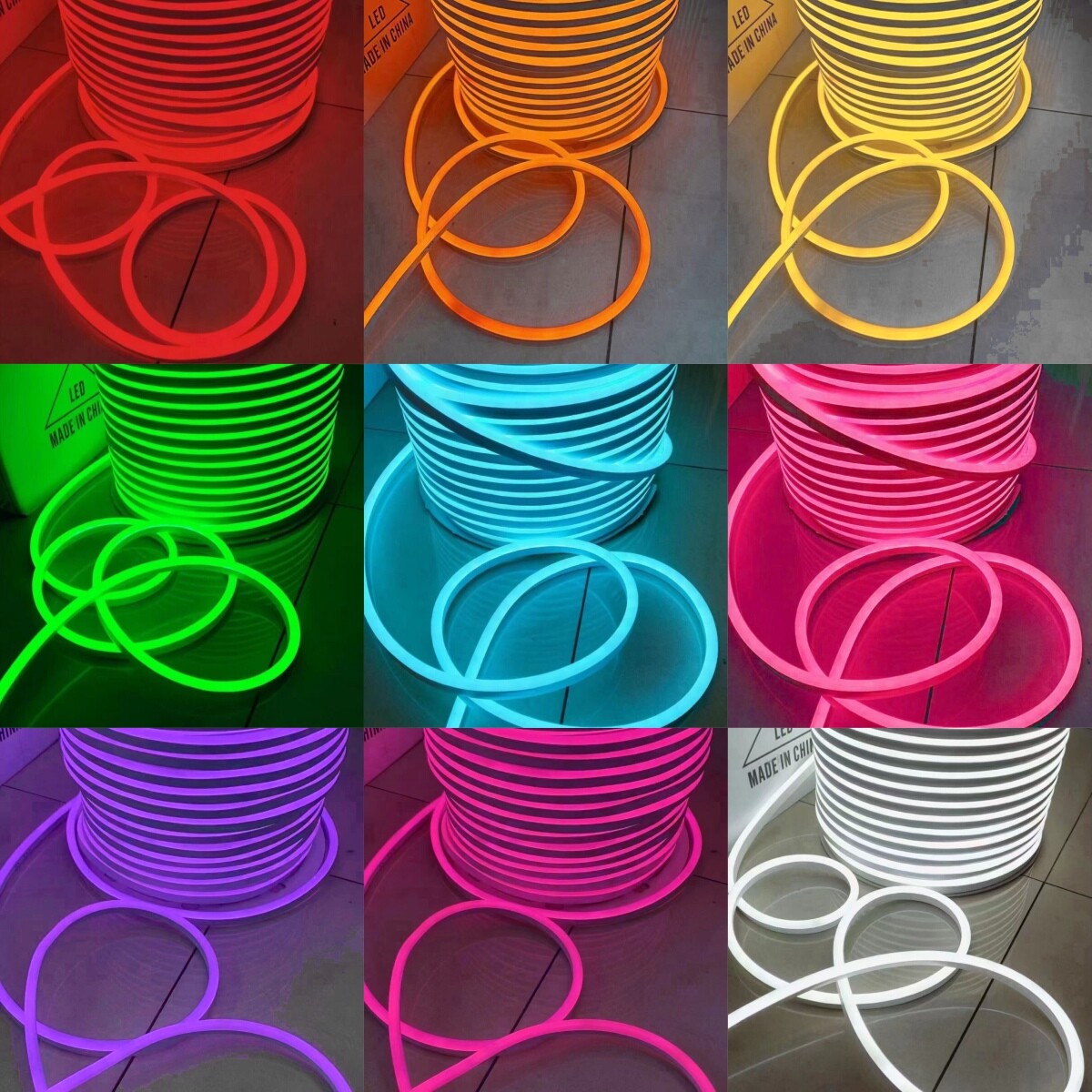 30m 12V LED Softflex Lichtschlauch Wasserdicht Indoor Outdoor LED Schlauch