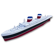 SS United States Model Ship 1 Ft Long Assembled Titanic Toys For Kids
