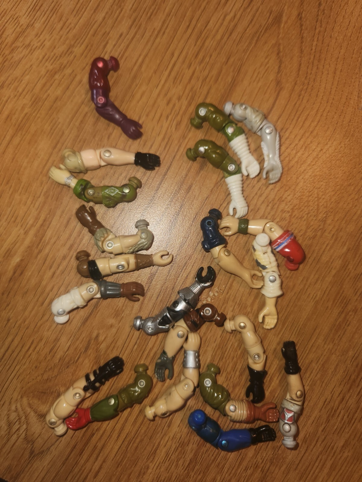 1980s GI JOE ARAH ACTION FIGURE BODY PARTS LOT VINTAGE **15/15 LOTS