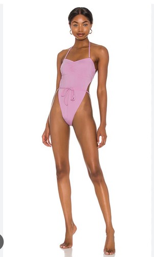 Costume da bagno Bond-eye Rafael pezzo unico in sherbet rosa taglia XS NUOVO - Foto 4 di 13