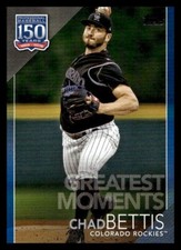 2019 Topps Update #150-60 Chad Bettis 150 Years of Professional Baseball Blue