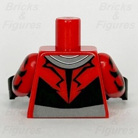 LEGO&reg; Star Wars Darth Maul Torso Minifigure Part Clone Wars 973pb4841c01 75022