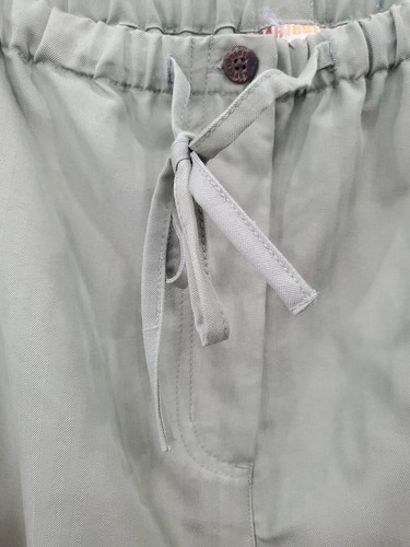 CARIBBEAN JOE Size 3X Sage Green Elastic Waist Trouser Capri NWT - 第 6/11 張圖片