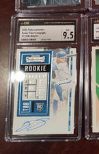 BO BICHETTE 2020 PANINI CONTENDERS ROOKIE TICKET AUTOGRAPHS AUTO RC CSG 9.5 / 10
