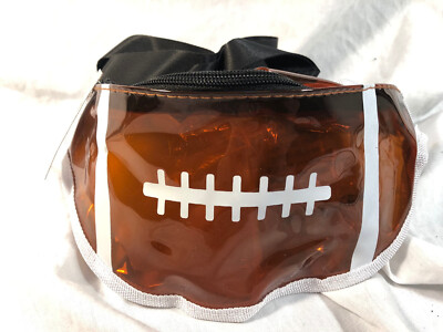 NWT Football Game Day Clear Stadium Friendly Zip Fanny Pack Travel