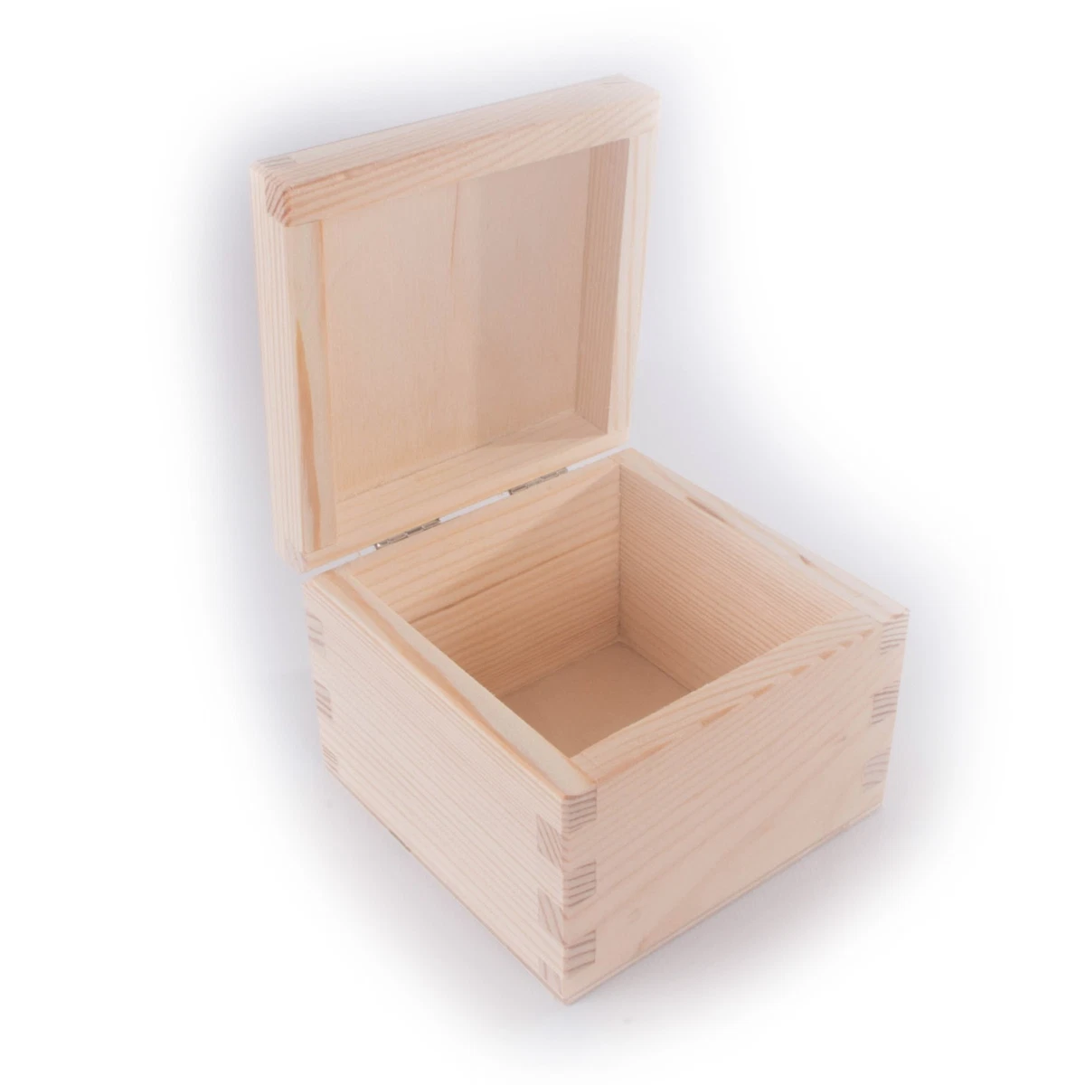 Square 2024 wooden chest