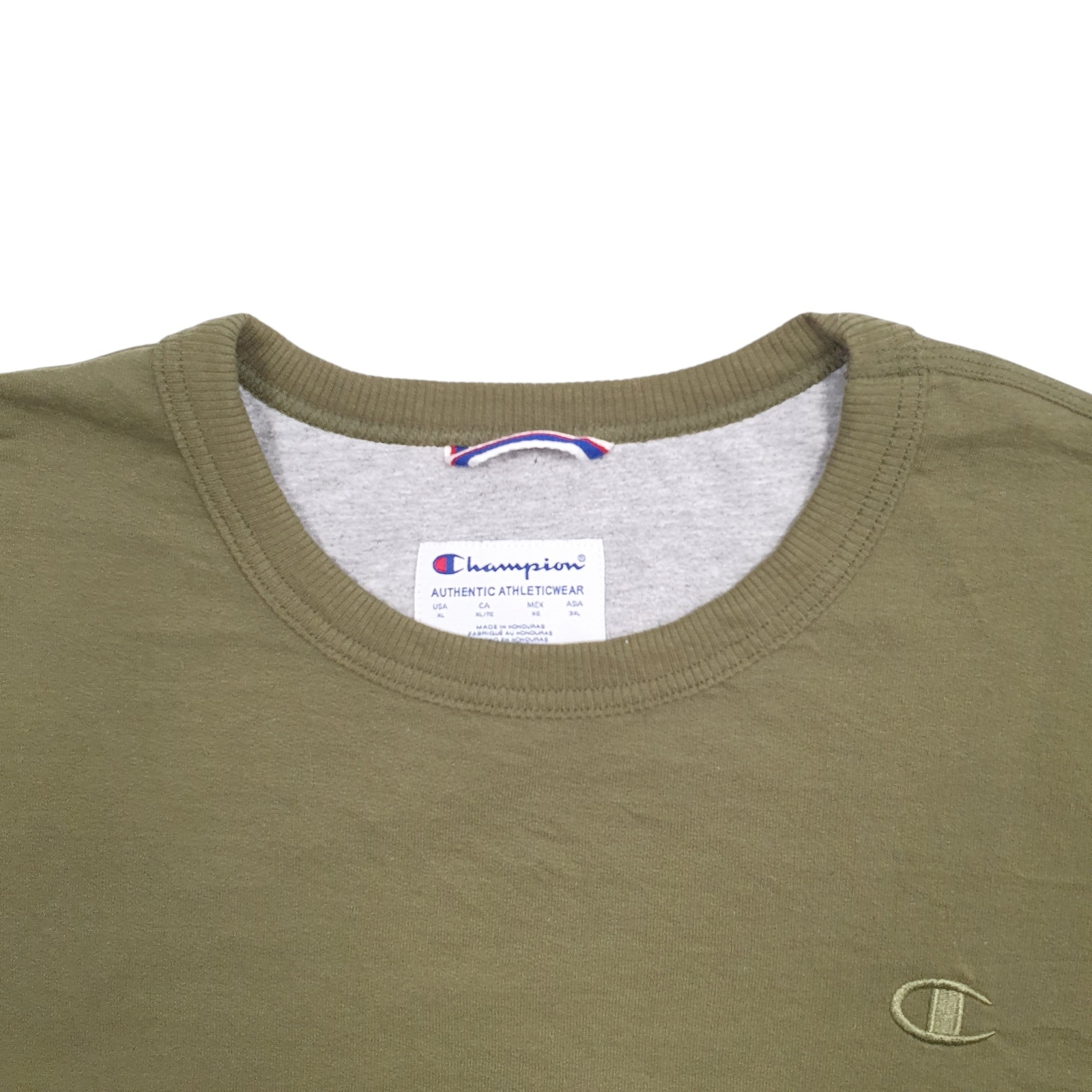 CHAMPION Crewneck Cotton Blend Jumper Sweatshirt Mens XL image 2