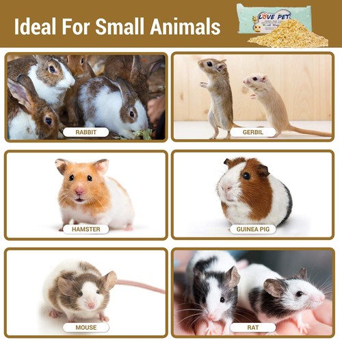 Rabbit Bedding Sawdust Wood Shaving Gerbil Guinea Pig Hay Litter Animal Pellet - Picture 4 of 8