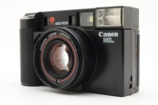 Canon AF35ML Black Point Shoot 35mm Film Camera From JAPAN Not Tested